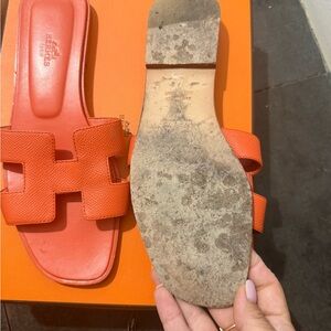 Hermes Oran Sandal